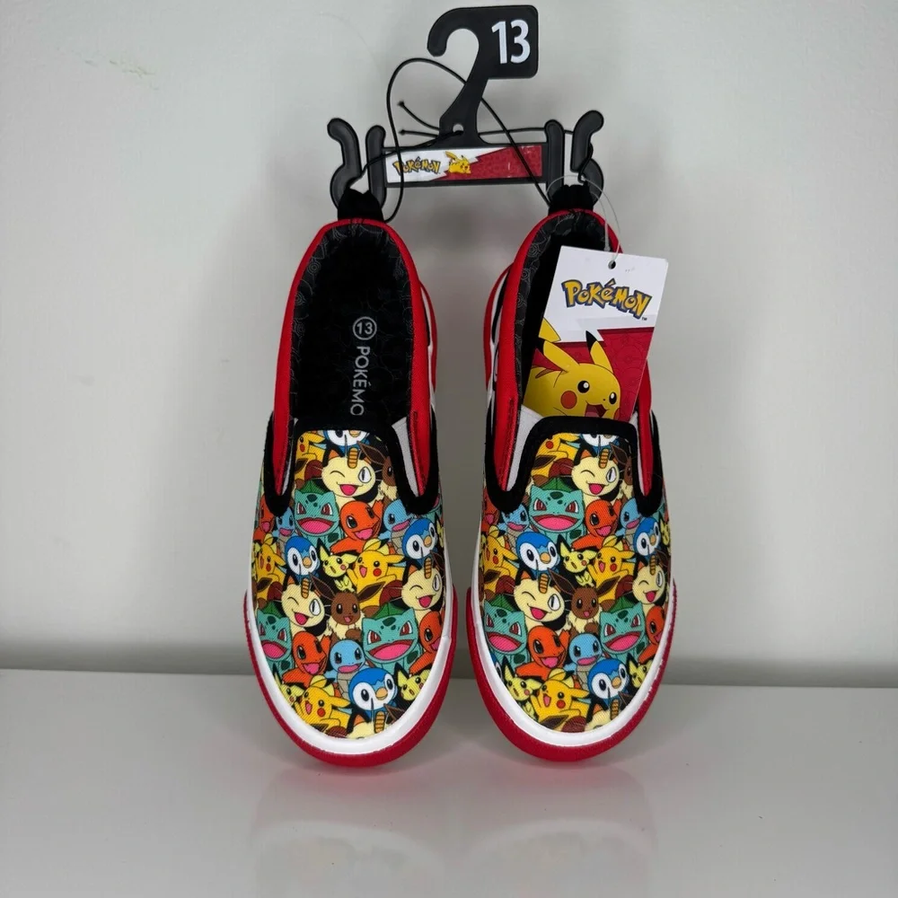 Pokemon Kids Sneakers - Multicolor and Red - Picture 3 of 5